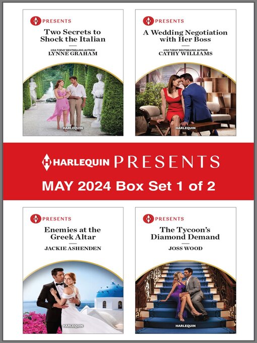 Cover image for Harlequin Presents May 2024--Box Set 1 of 2